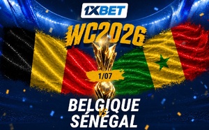 Belgique vs Sénégal : Encourage notre équipe nationale au match des 16es de finale avec 1xBet